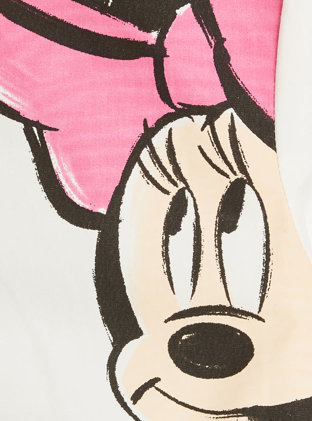 Juniors Minnie Mouse Print Shirt