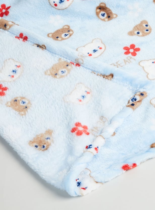 Juniors Printed Baby Blanket - 80 x 100 cm