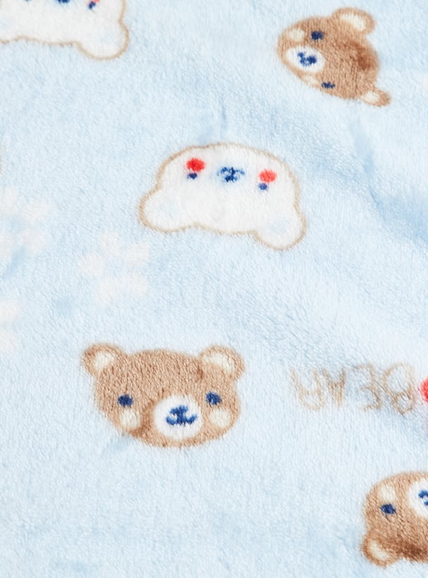Juniors Printed Baby Blanket - 80 x 100 cm