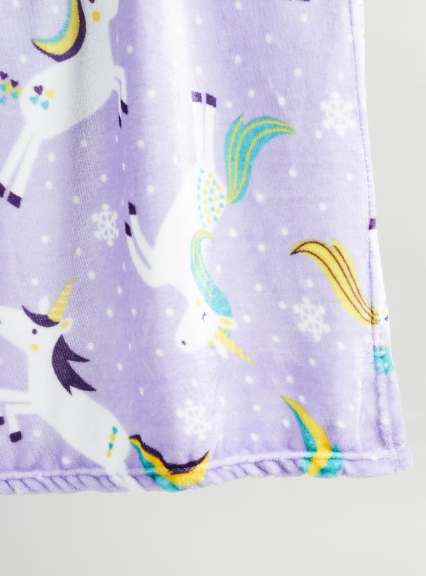 Juniors Printed Baby Blanket - 80x100cm