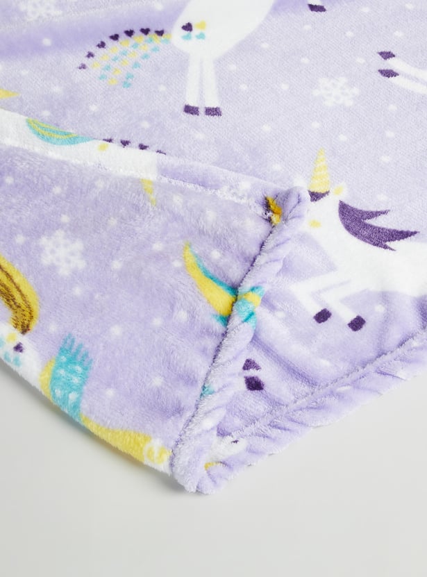 Juniors Printed Baby Blanket - 80x100cm