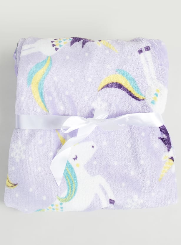 Juniors Printed Baby Blanket - 80x100cm