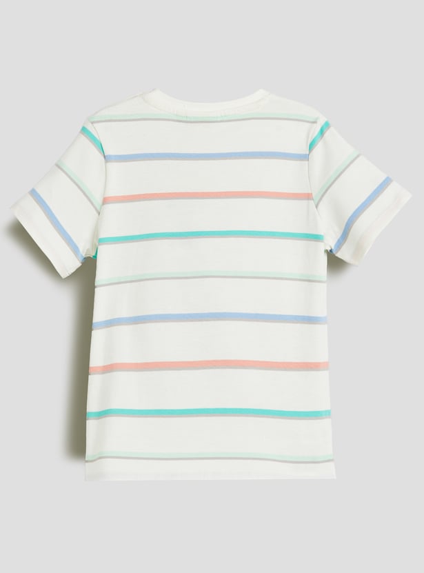 Juniors Striped T-shirt