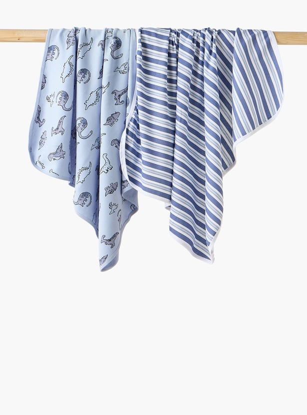 Juniors Assorted Receiving Blanket - Pack of 2