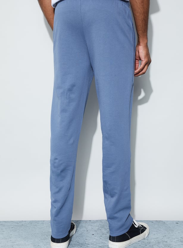 KAPPA Solid Slim Fit Track Pants