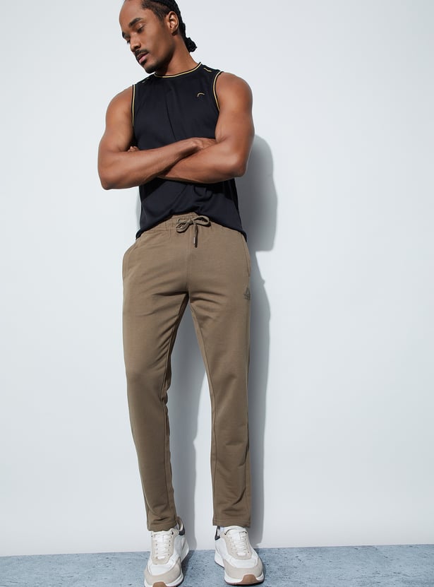 KAPPA Solid Slim Fit Track Pants