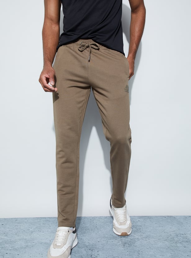 KAPPA Solid Slim Fit Track Pants