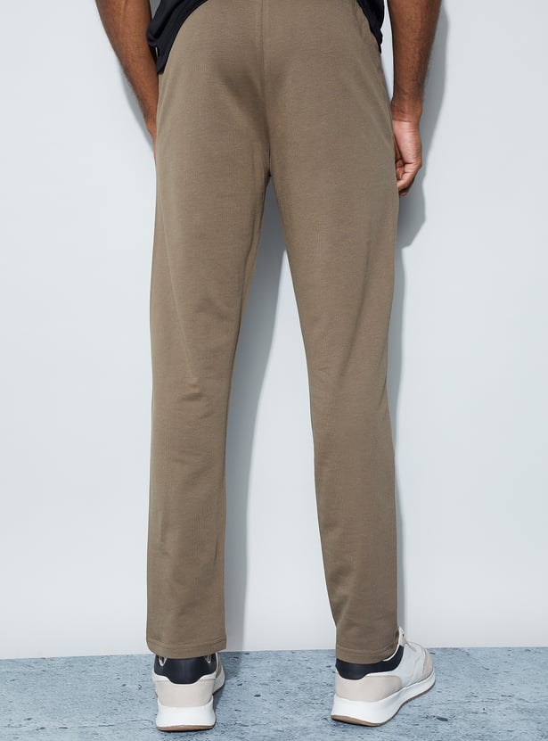KAPPA Solid Slim Fit Track Pants
