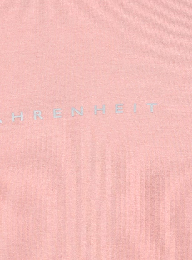 FAHRENHEIT Brand Print Slim Fit T-shirt - Pack of 3