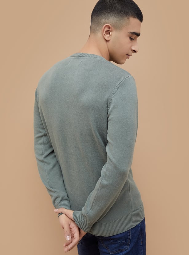 FAME FOREVER Knit Sweater