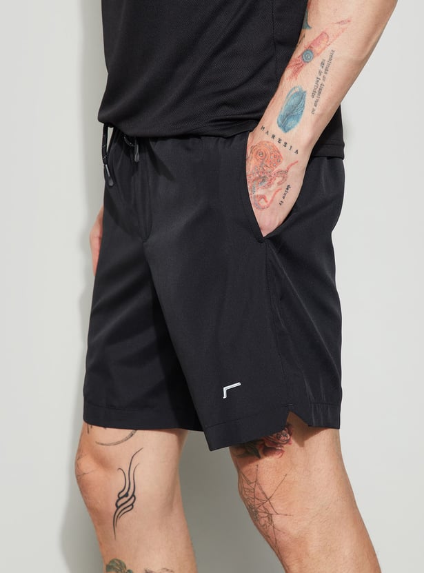 FAME FOREVER ACTIVE Solid Regular Fit Shorts