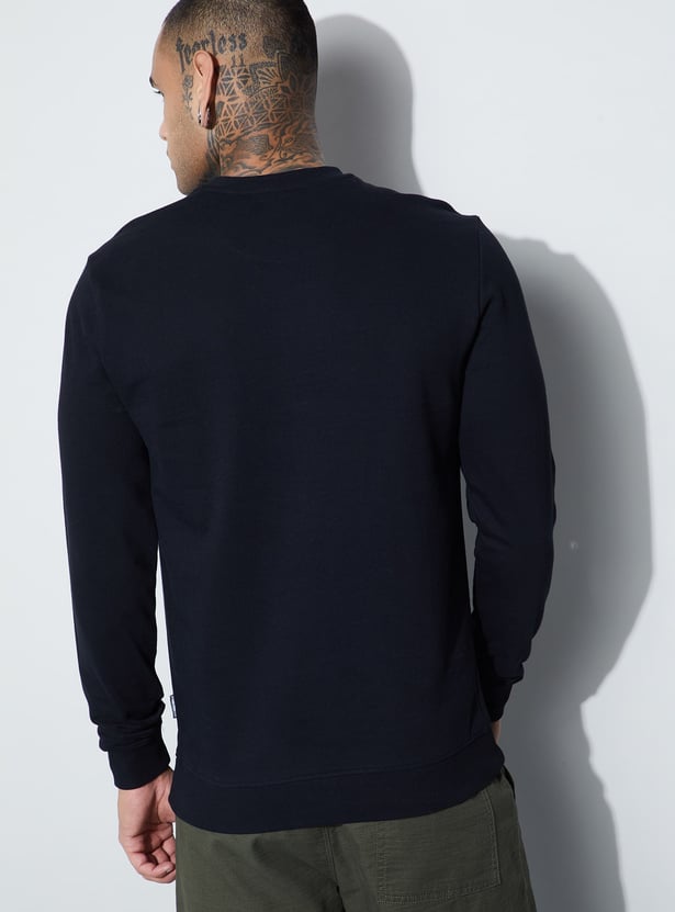 FAME FOREVER Solid Sweatshirt