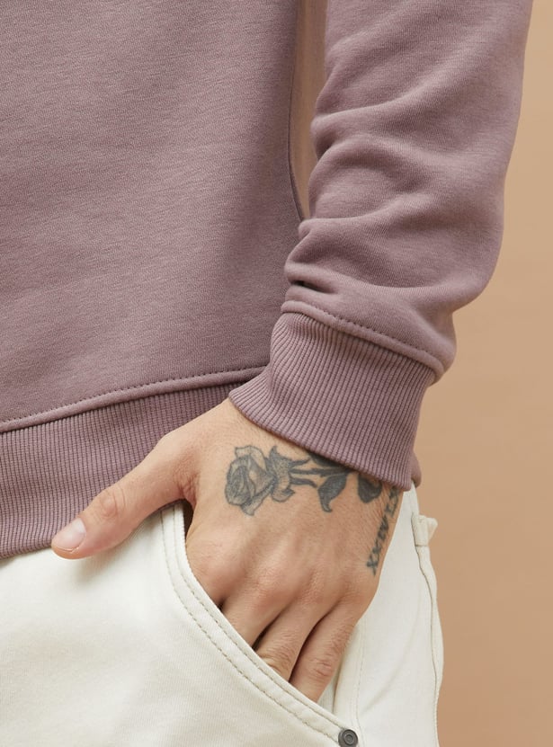 FAME FOREVER Solid Sweatshirt