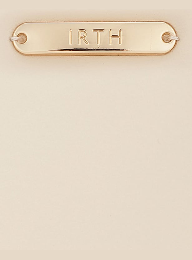 IRTH Solid Zip-Around Wallet