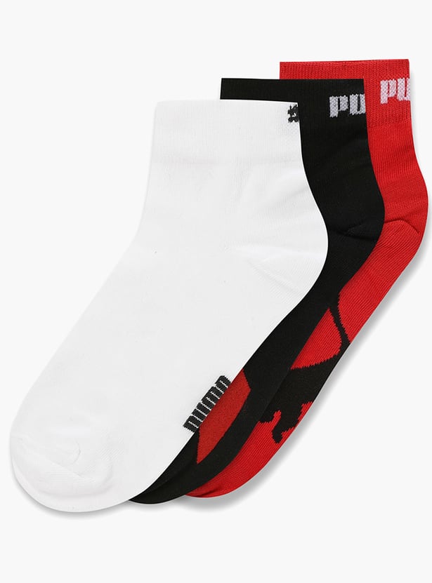 PUMA Printed Ankle Length Socks - Pack of 3