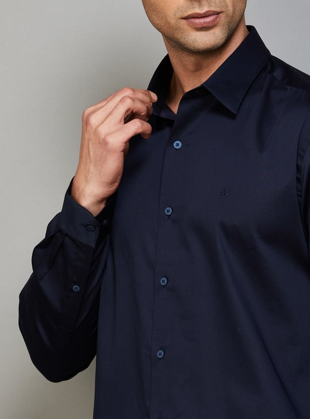 ARROW Men Solid Slim Fit Formal Shirt