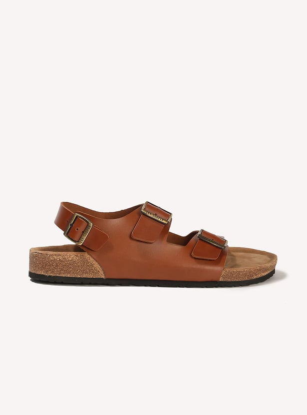 Buy LEE COOPER Solid Leather Floaters from Lee Cooper at just INR 3299.0