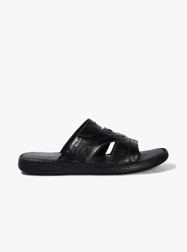 LEE COOPER Cut-Out Leather Sandals