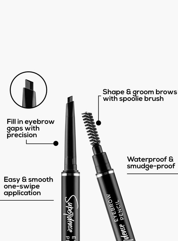 RENEE Superdense Eyebrow Pencil - Black - 0.22gm