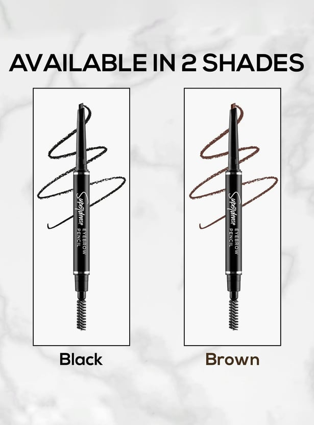 RENEE Superdense Eyebrow Pencil - Black - 0.22gm