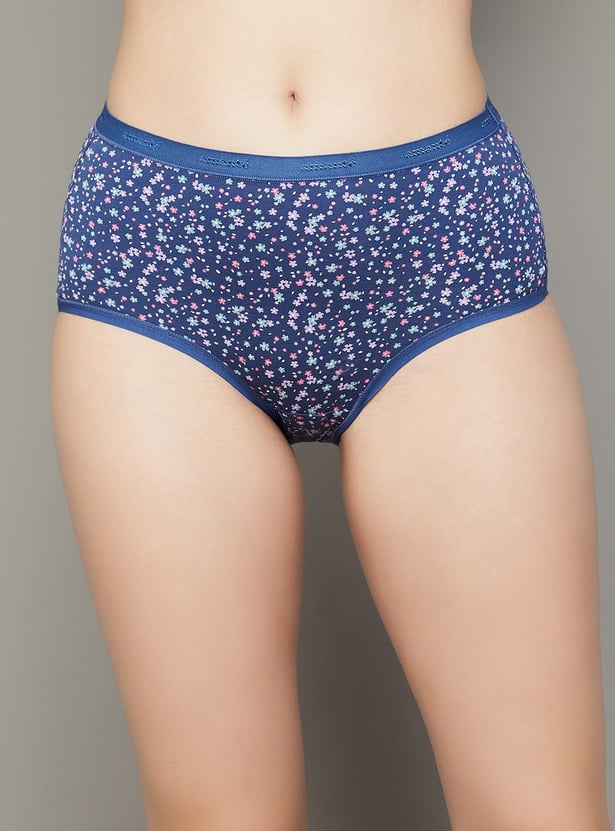 AMANTE Floral Print Hipster Panties - Pack of 3
