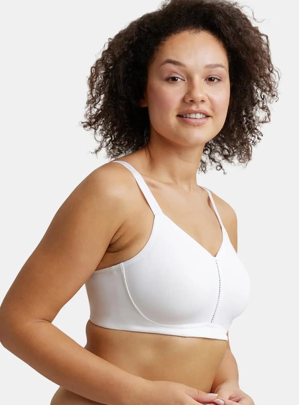 JOCKEY Solid Non Padded Non Wired Minimizer Bra