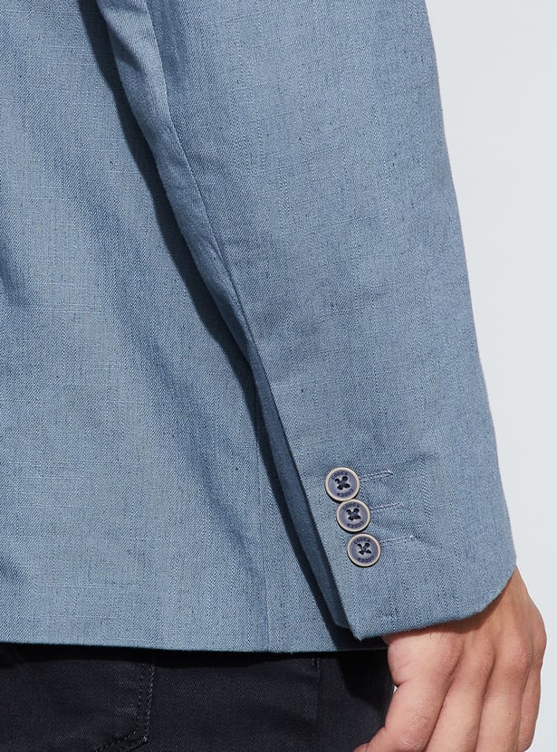 CODE Solid Tailored Fit Blazer