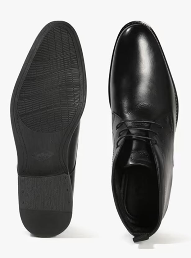 LEE COOPER Leather Chukka Boots