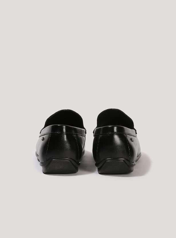 LEE COOPER Leather Bit Loafers