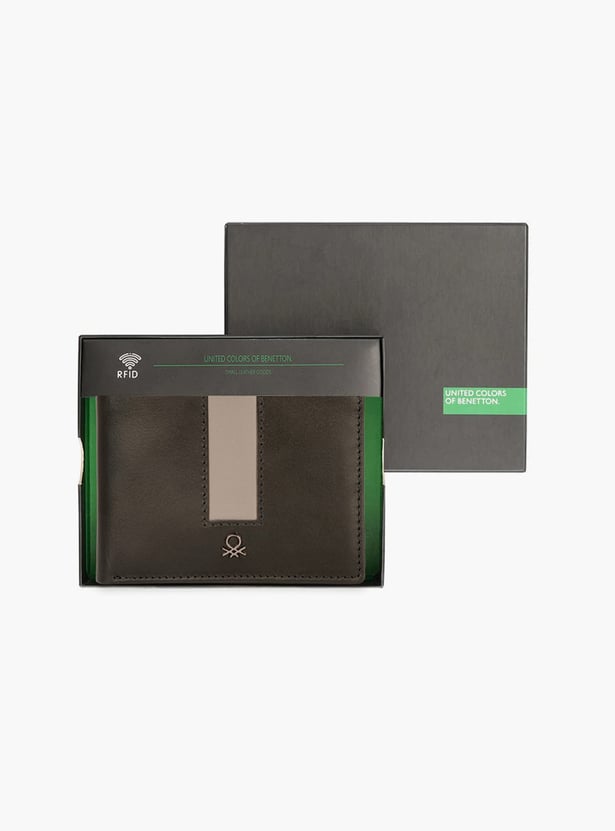 UNITED COLORS OF BENETTON Contrast Panelled Bi-Fold Wallet