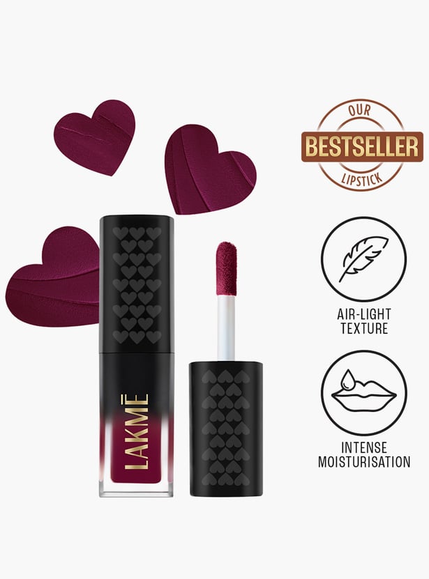 LAKME Xtraordin-airy Mini Lip Mousse - Dark Cherry - 1.8g