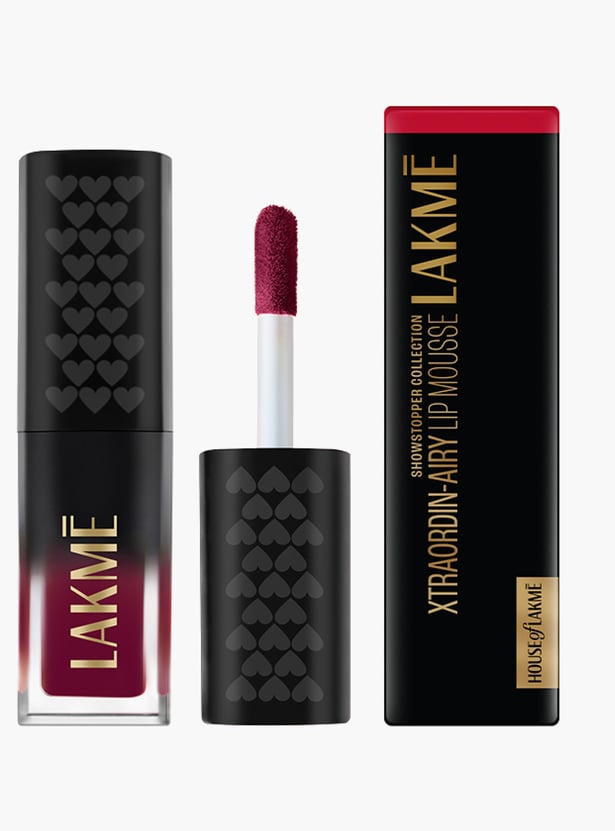 LAKME Xtraordin-airy Mini Lip Mousse - Dark Cherry - 1.8g