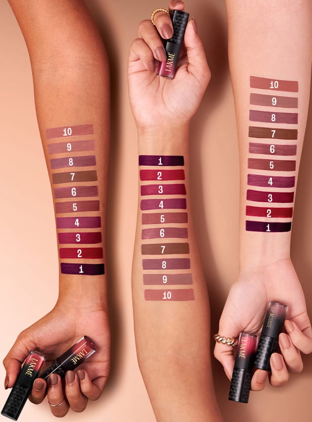 LAKME Xtraordin-airy Mini Lip Mousse - Dark Cherry - 1.8g