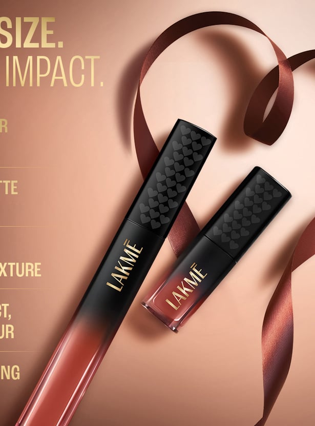 LAKME Xtraordin-airy Mini Lip Mousse - Dark Cherry - 1.8g