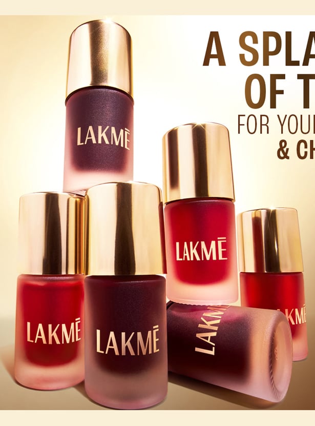 LAKME 9to5 Double Duty Lip & Cheek Water Stain - Sunset Kiss - 9ml