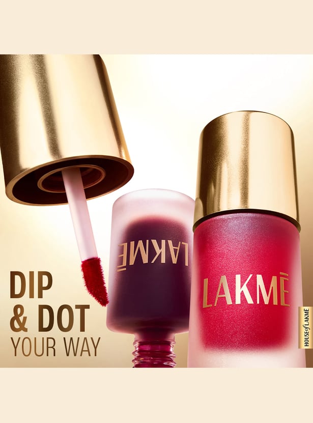 LAKME 9to5 Double Duty Lip & Cheek Water Stain - Sunset Kiss - 9ml
