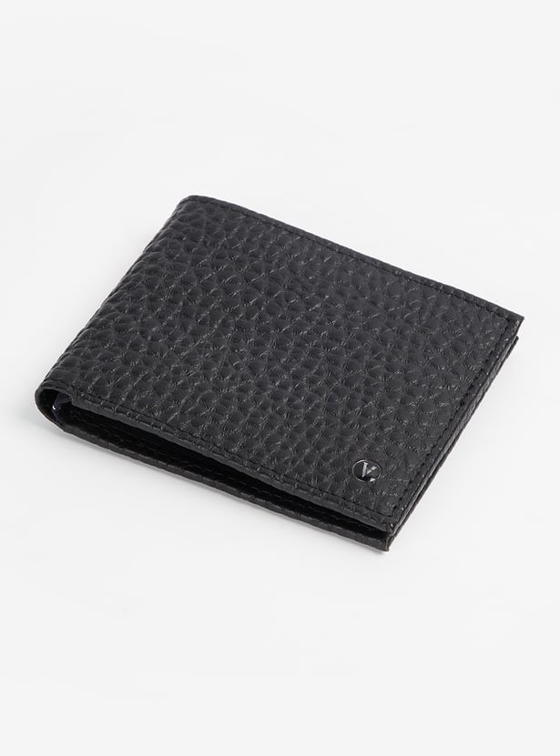 VAN HEUSEN Textured Leather Bi-Fold Wallet