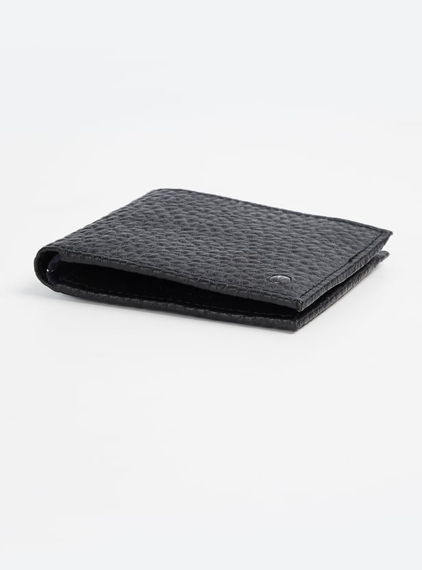 VAN HEUSEN Textured Leather Bi-Fold Wallet