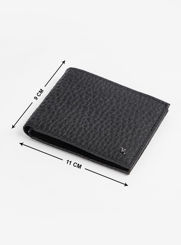 VAN HEUSEN Textured Leather Bi-Fold Wallet