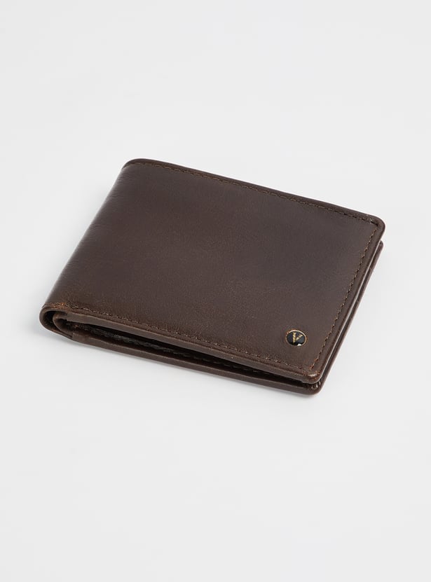 VAN HEUSEN Textured Leather Bi-Fold Wallet