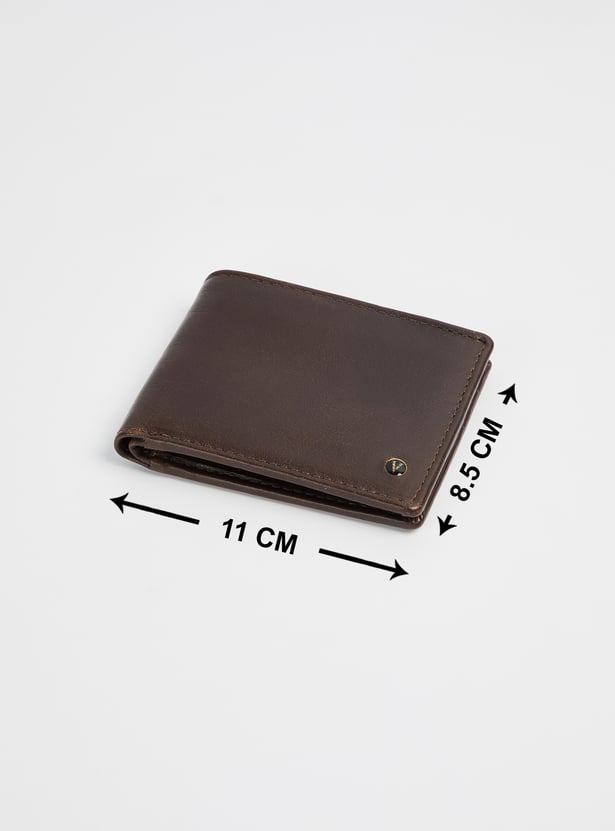 VAN HEUSEN Textured Leather Bi-Fold Wallet