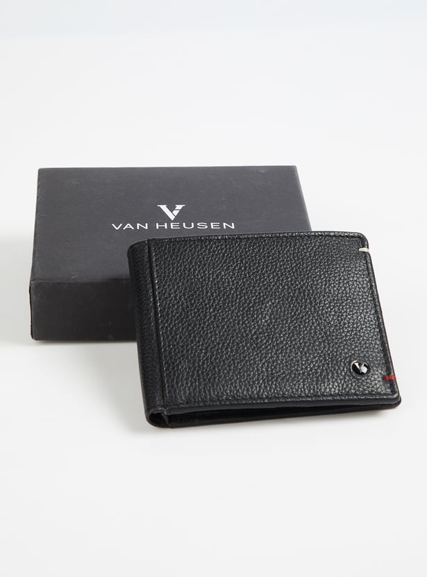 VAN HEUSEN Textured Bi-Fold Wallet