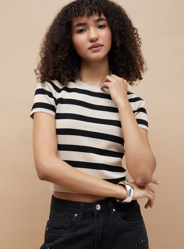 GINGER Striped Top