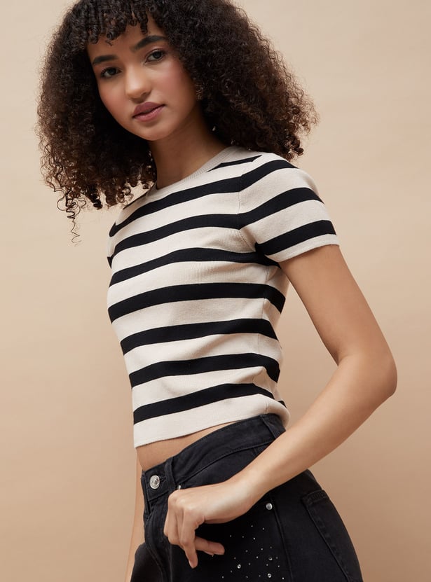 GINGER Striped Top