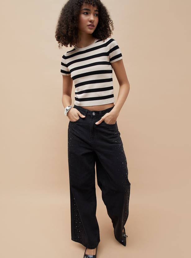 GINGER Striped Top