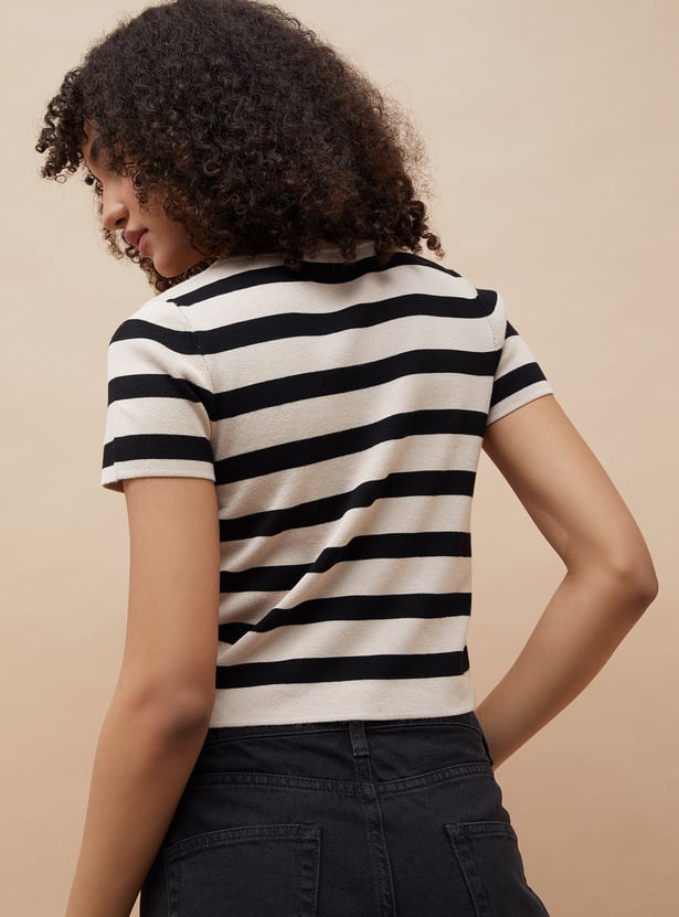 GINGER Striped Top