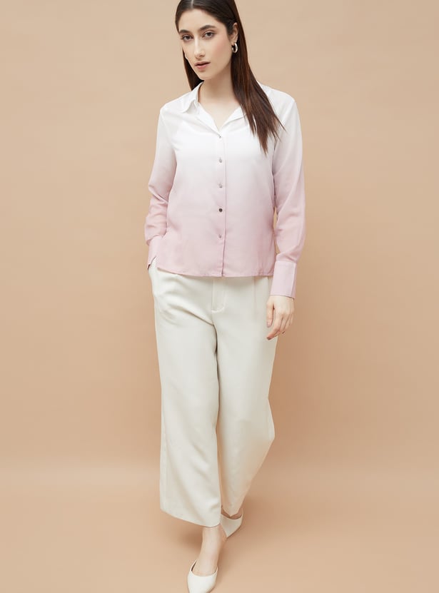CODE Ombre Shirt with Camisole