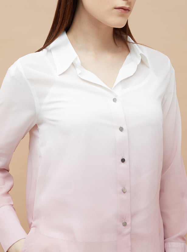CODE Ombre Shirt with Camisole