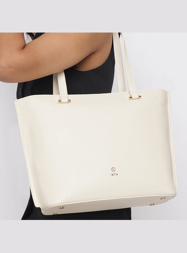 IRTH Solid Shoulder Bag