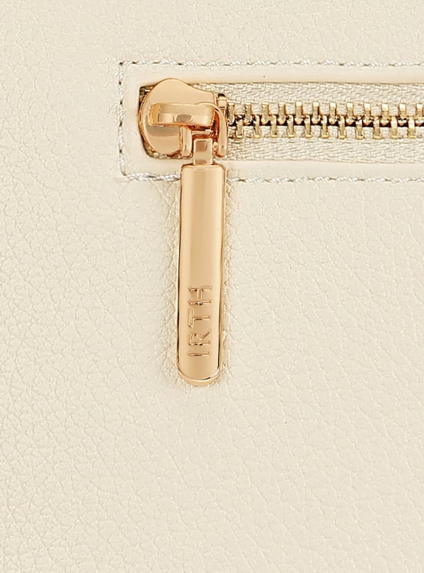 IRTH Solid Shoulder Bag